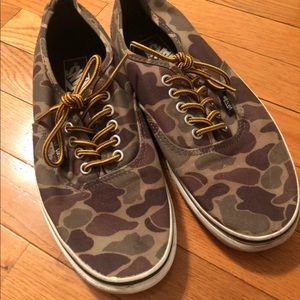Camo Vans